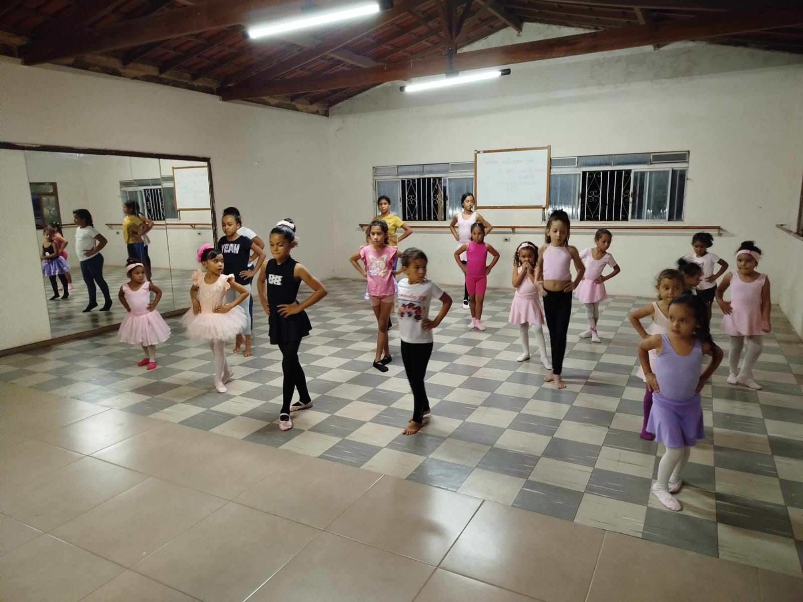 Crianças em atividade